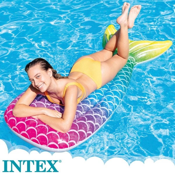 Colchão inflável cauda de sereia INTEX- Colchões | Distria