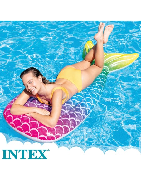 Colchão inflável cauda de sereia INTEX- Colchões | Distria