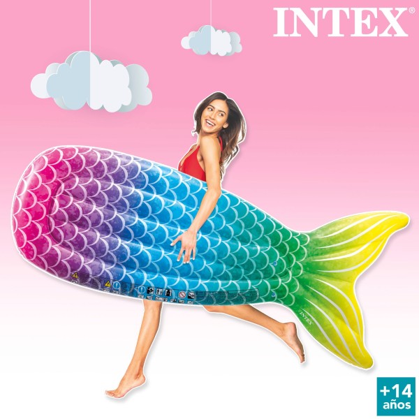 Colchão inflável cauda de sereia INTEX- Colchões | Distria