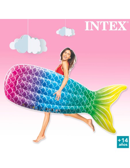 Colchão inflável cauda de sereia INTEX- Colchões | Distria