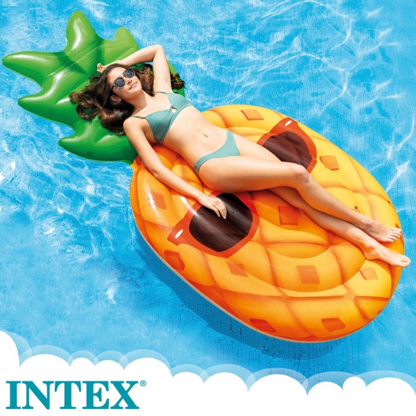 Colchão insuflável INTEX ananás- Colchaõ | Distria