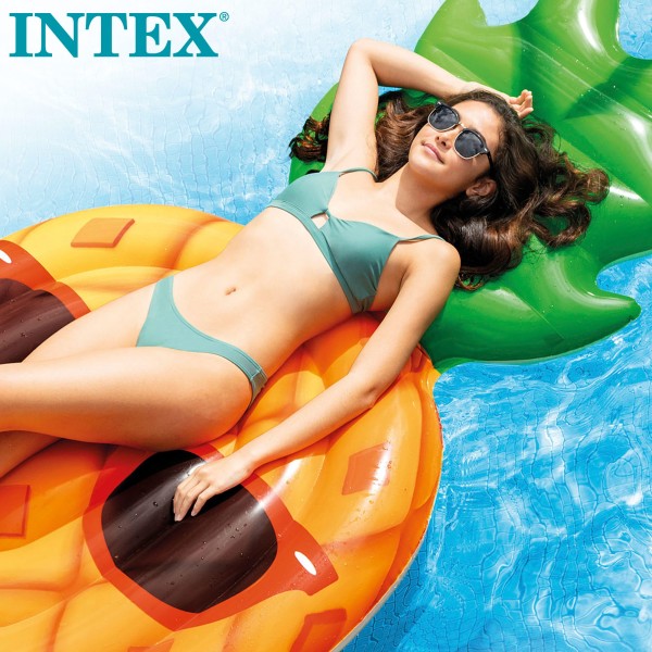 Colchão insuflável INTEX ananás- Colchaõ | Distria