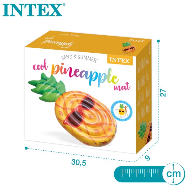Colchão insuflável INTEX ananás- Colchaõ | Distria