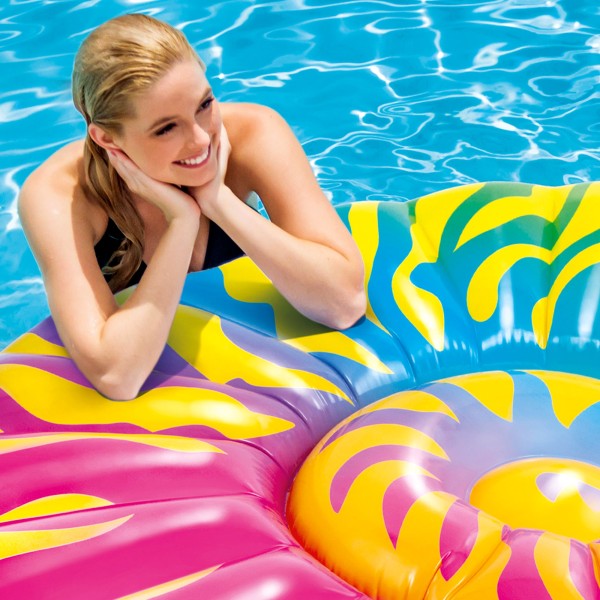 Colchão de conchas multicoloridas INTEX | Distria