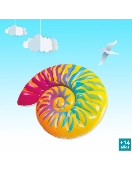 Colchão de conchas multicoloridas INTEX | Distria