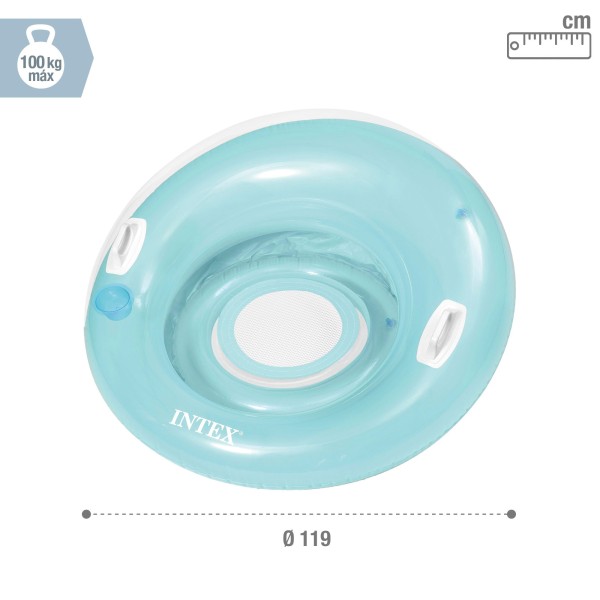 Roda inflável Intex Sit'N Loungue | Obtenha tudo que você precisa para um verão ideal