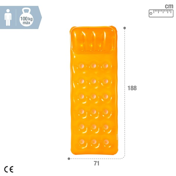 Colchão insuflável INTEX com porta-copos | Distria