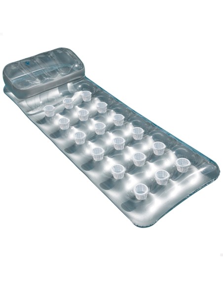Colchão insuflável com acabamento almofada | Infláveis Intex
