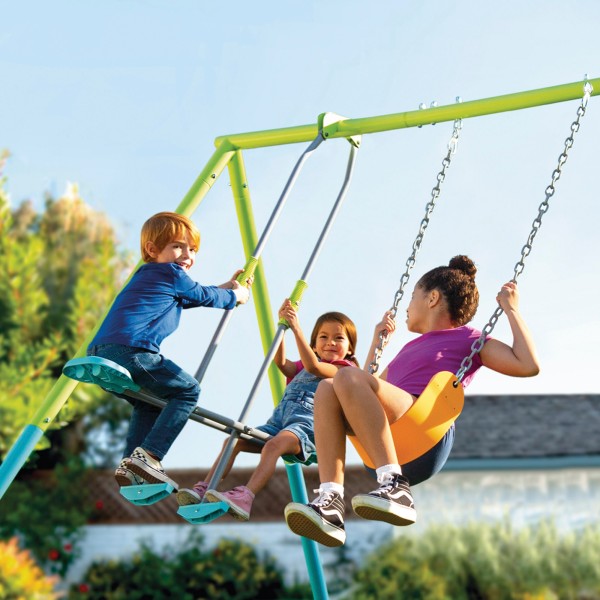 Balanço de jardim infantil com gangorra | Distria