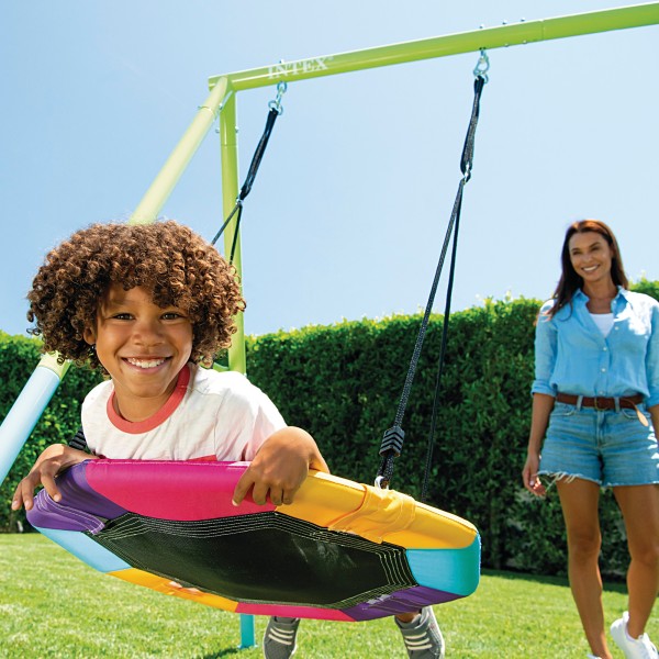 Balanço de jardim infantil com ninho | Distria