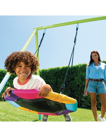 Balanço de jardim infantil com ninho | Distria