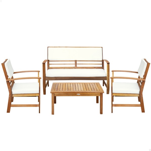 Conjunto jardim Mesa, banco e cadeirões Aktive Garden | Distria