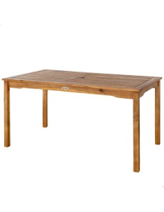 Mesa de madeira sustentável para jardim |Distria