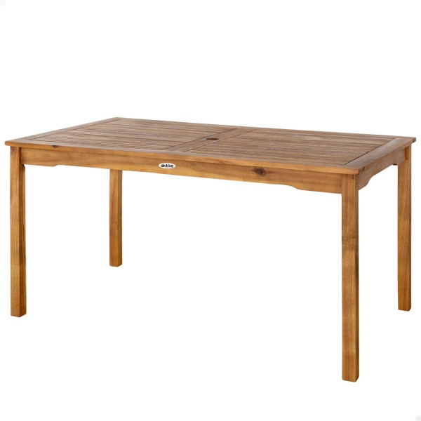 Mesa de madeira sustentável para jardim |Distria