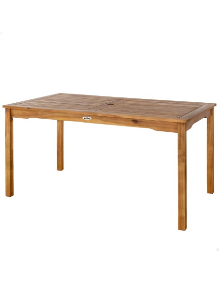 Mesa de madeira sustentável para jardim |Distria