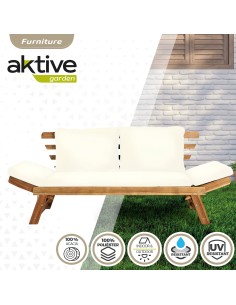 Sofá para jardim de madeira | Distria | Móveis de jardim 2
