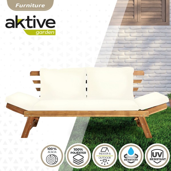 Sofá para jardim de madeira | Distria | Móveis de jardim