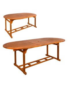 Mesa de jardim extensível 8 pessoas | Móveis de jardim