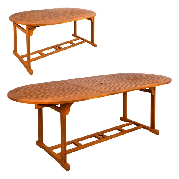 Mesa de jardim extensível 8 pessoas | Móveis de jardim