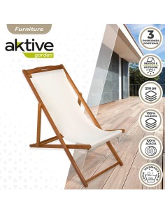 Rede Dobrável Madeira de Acácia para jardim | Distria 2