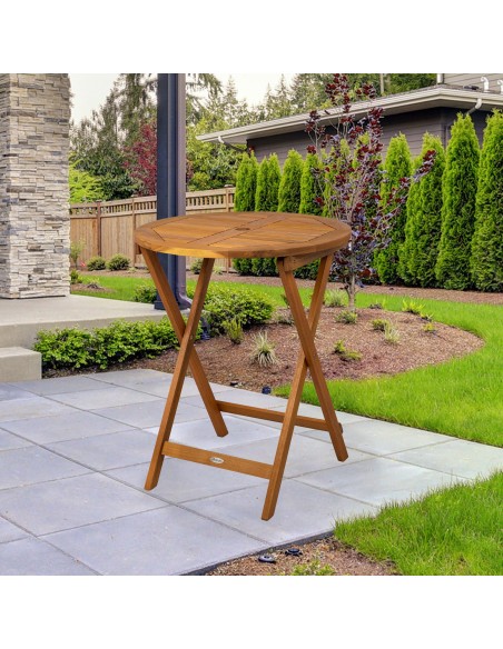 Mesa de jardim dobrável 2 pessoas | Móveis de jardim