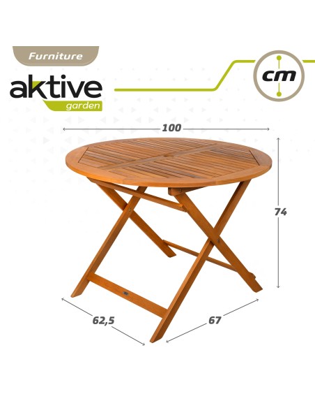 Mesa de jardim extensível 6 pessoas | Móveis de jardim