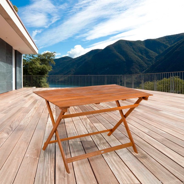 Mesa de jardim retangular para 6 pessoas | Móveis de jardim
