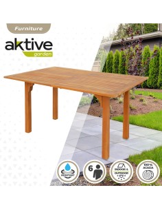 Mesa de jardim extensível 6 pessoas | Móveis de jardim 2