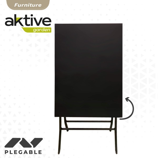 Mesa de jardim dobrável quadrada Aktive | Mesas dobráveis Distria 