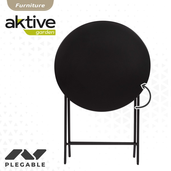 Mesa redonda dobrável para jardim Aktive | Mesas dobráveis Distria