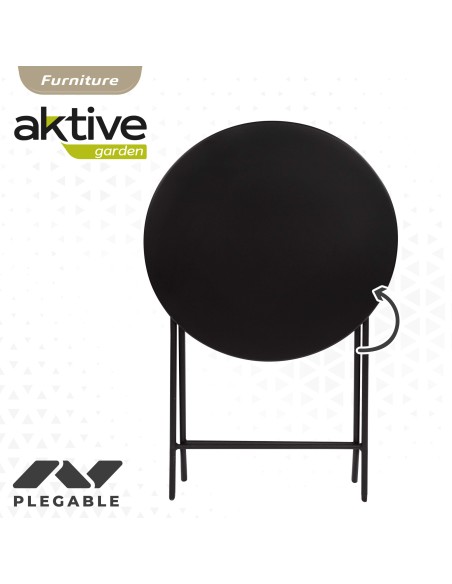 Mesa redonda dobrável para jardim Aktive | Mesas dobráveis Distria