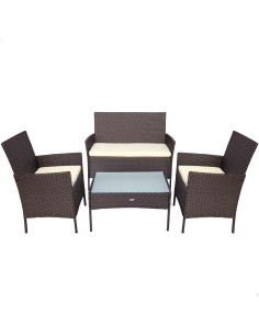 Móveis de jardim e terraço com mesa | Móveis de jardim