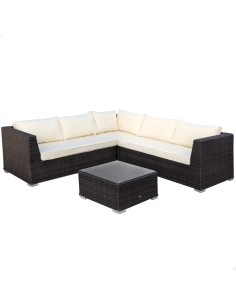Móveis de jardim e terraço sofá modular | Móveis de jardim