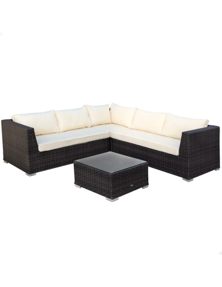 Móveis de jardim e terraço sofá modular | Móveis de jardim