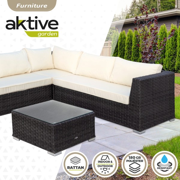 Móveis de jardim e terraço sofá modular | Móveis de jardim