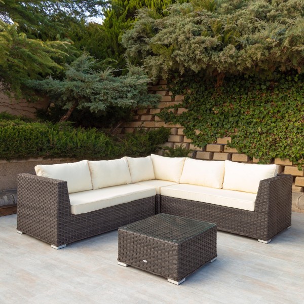 Móveis de jardim e terraço sofá modular | Móveis de jardim