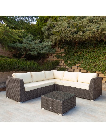 Móveis de jardim e terraço sofá modular | Móveis de jardim