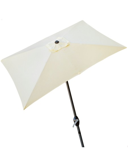 Guarda-chuva para terraço e jardim retangular 2x3m | Distria