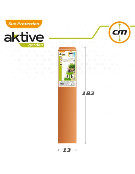 Guarda-chuva para terraço e jardim retangular 2x3m | Distria