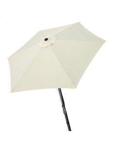Guarda-sol terraço Ø270 cm creme - Guarda-sóis | Distria