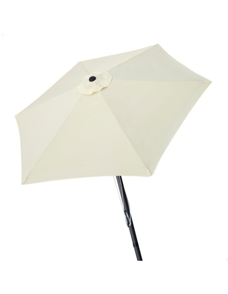 Guarda-sol terraço Ø270 cm creme - Guarda-sóis | Distria