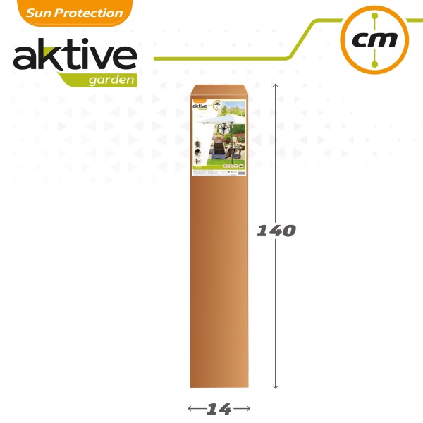 Guarda-sol terraço Ø270 cm creme - Guarda-sóis | Distria