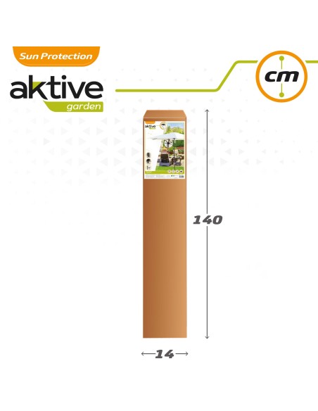 Guarda-sol terraço Ø270 cm creme - Guarda-sóis | Distria