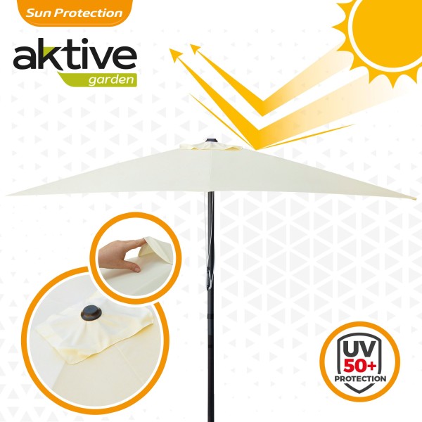 Terraço terraço 300x200 cm creme - Guarda-sóis | Distria