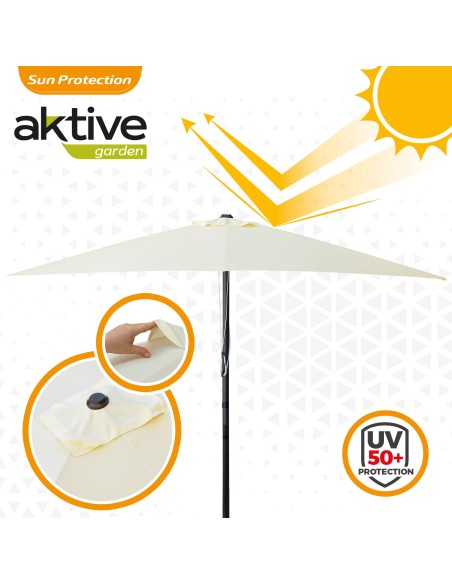 Terraço terraço 300x200 cm creme - Guarda-sóis | Distria