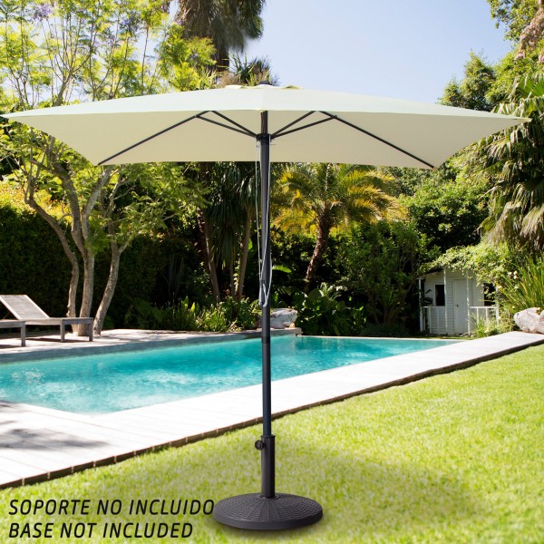 Terraço terraço 300x200 cm creme - Guarda-sóis | Distria
