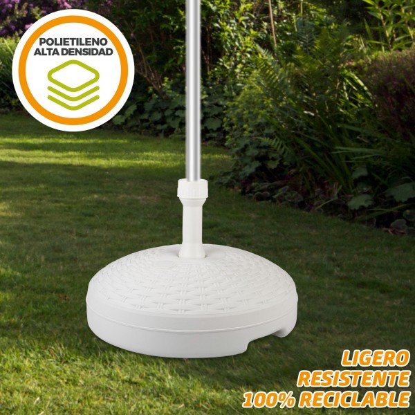 Base para guarda-chuva circular Aktive 19-33 mm | Distria guarda-sóis
