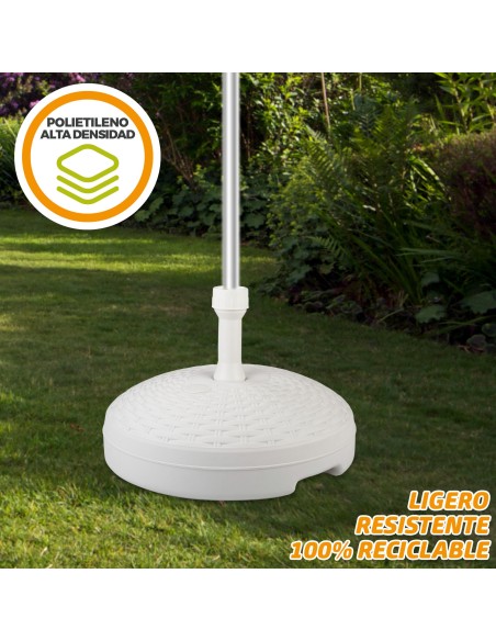 Base para guarda-chuva circular Aktive 19-33 mm | Distria guarda-sóis