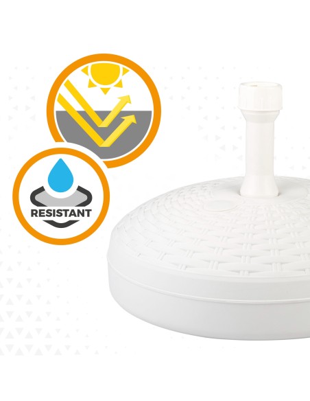 Base para guarda-chuva circular Aktive 19-33 mm | Distria guarda-sóis