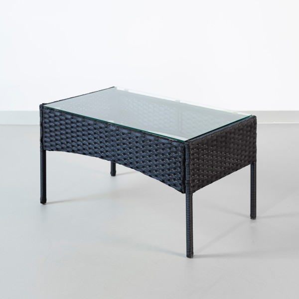 Conjunto de móveis de terraço em vime | Distria